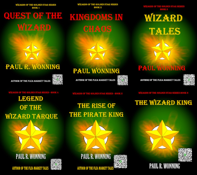 Wizards of the Golden Star Series – Mossy Feet Books – Author Paul R ...