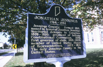 Grave of Jonathan Jennings 1784-1834