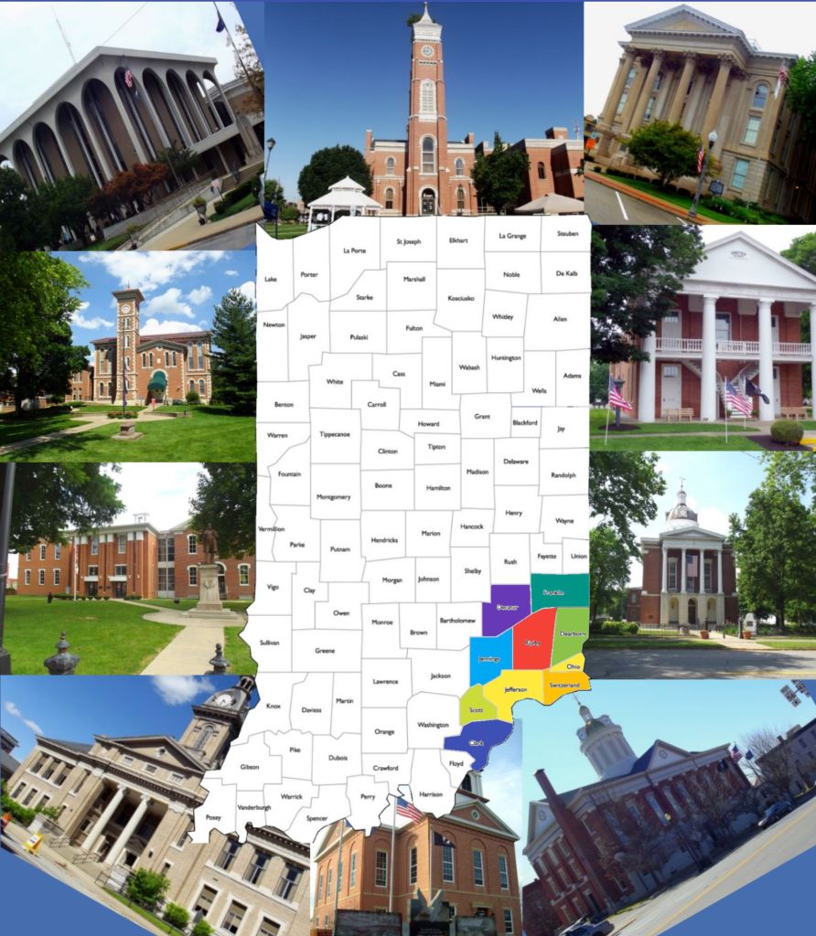 Southeastern Indiana Counties