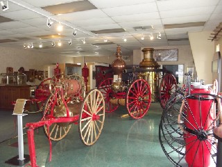 Early Indiana Fire Engine