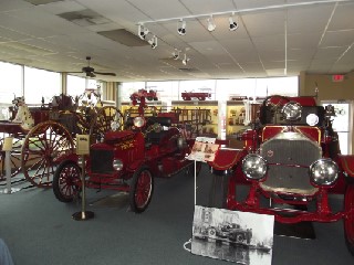 Early Indiana Fire Engine