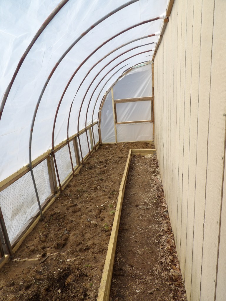 Greenhouse Garden Bed