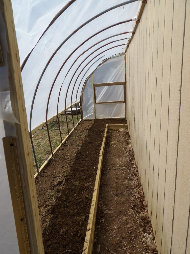 Greenhouse Garden Bed