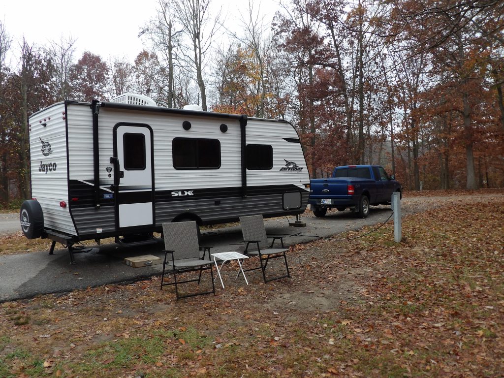 Camping at Deam Lake