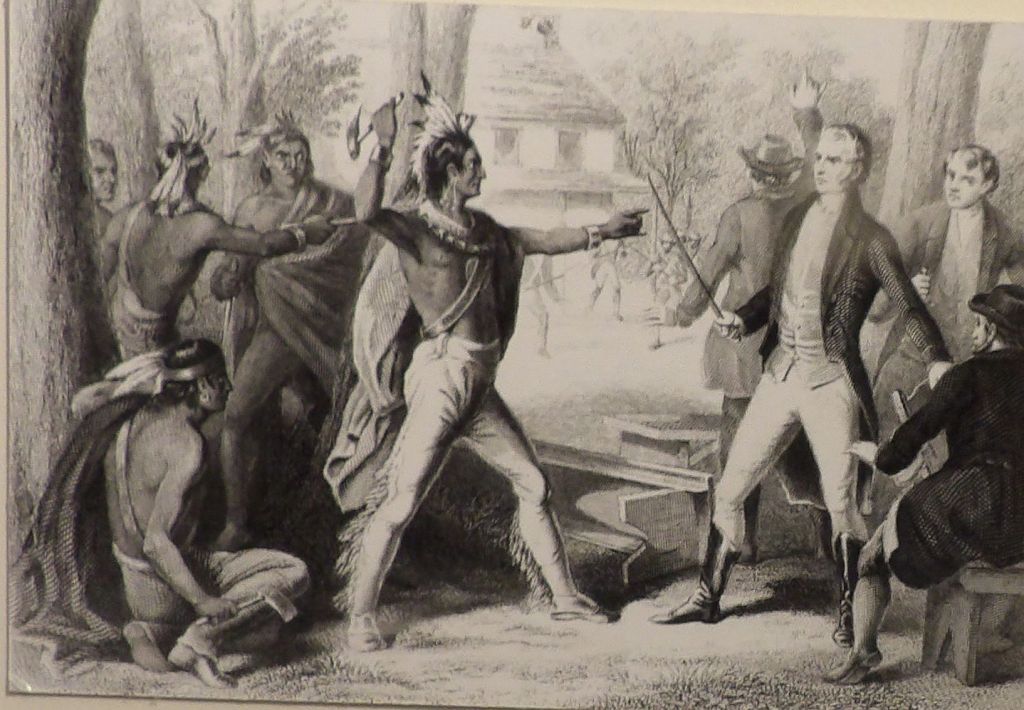 Harrison and Tecumseh Meet