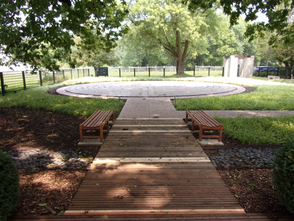 The Cathedral Labyrinth at New Harmony